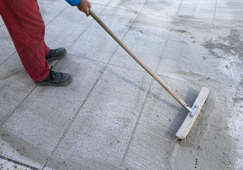 installing Polymeric Sand